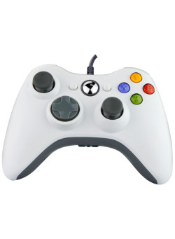 Геймпад проводной Controller White (Белый) (Xbox 360)